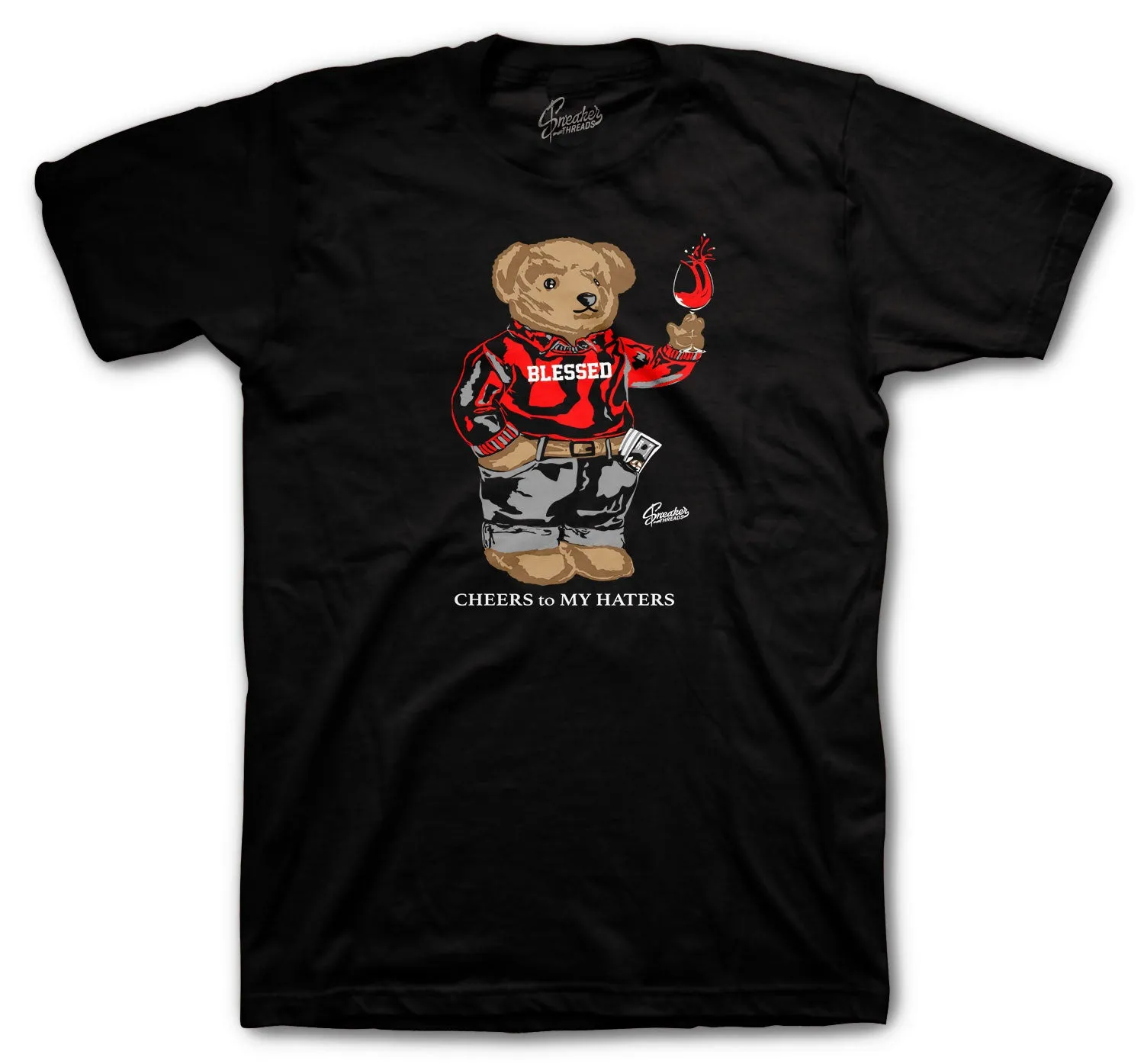 350 Bred Cheers Bear Shirt