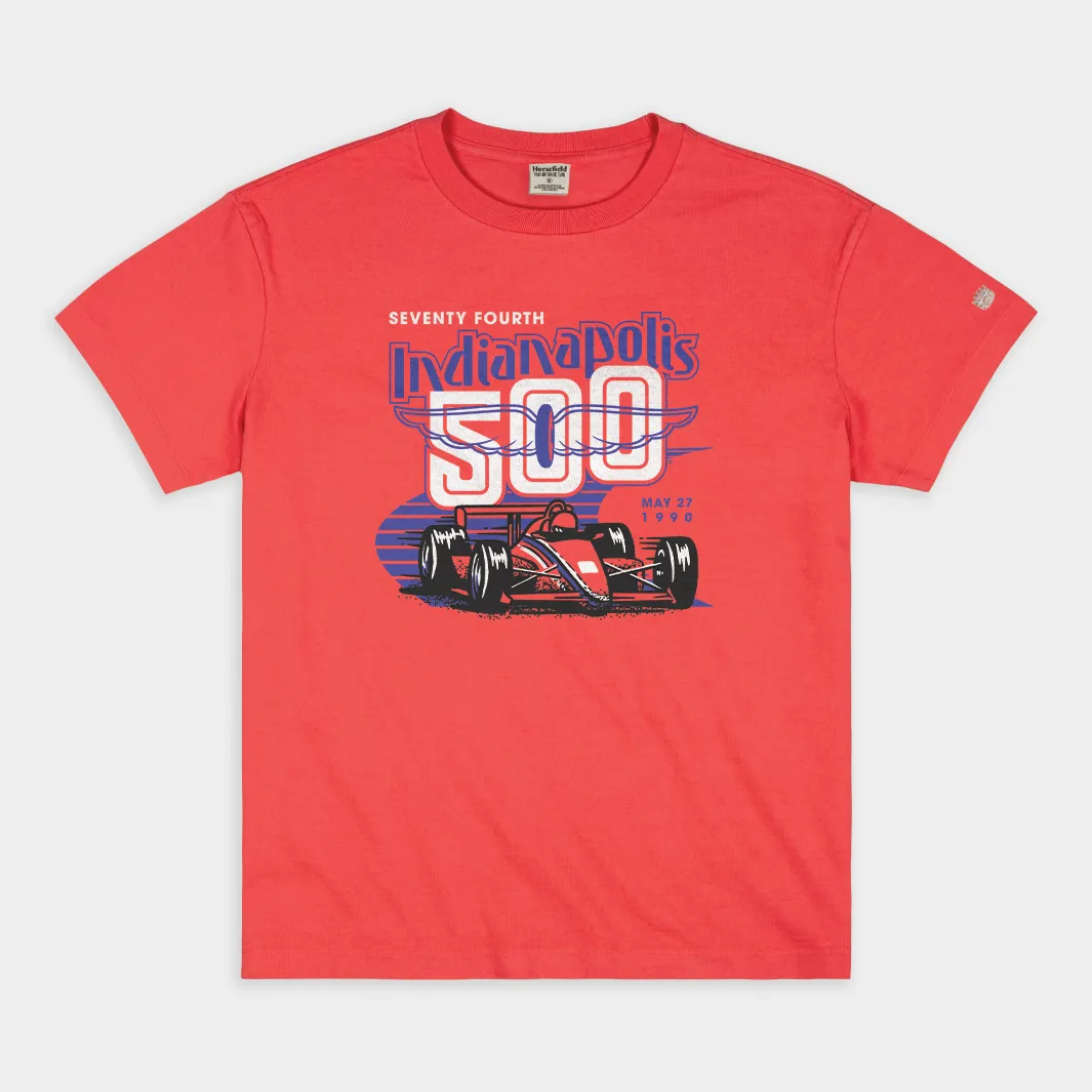 74th Indianapolis 500 1990 Vintage Heavyweight Tee