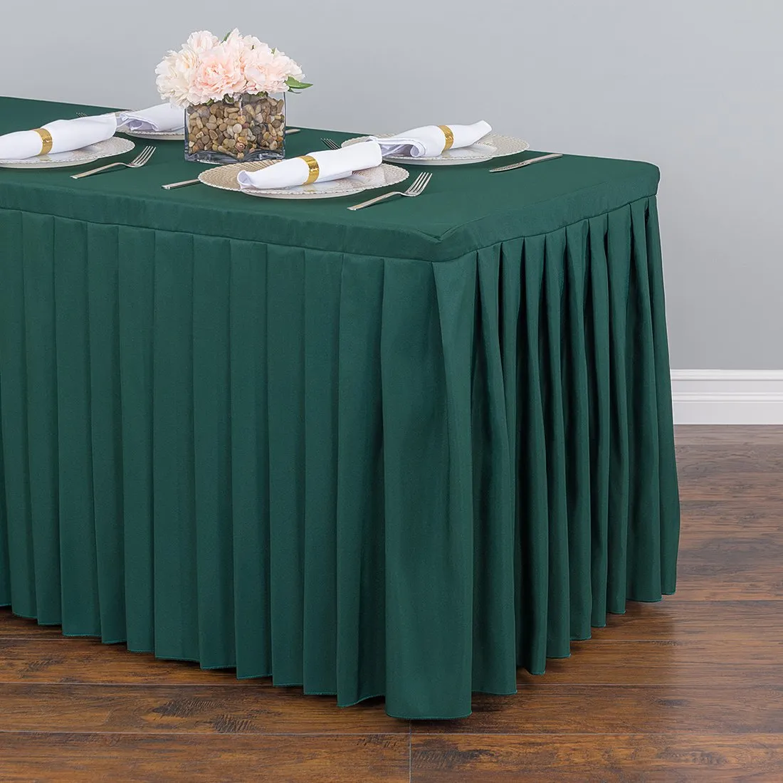 8 ft. Fitted Table Skirt (7 Colors)