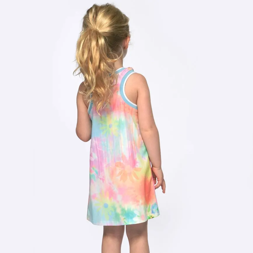 A-Line Dress w/ Peace Sign Print