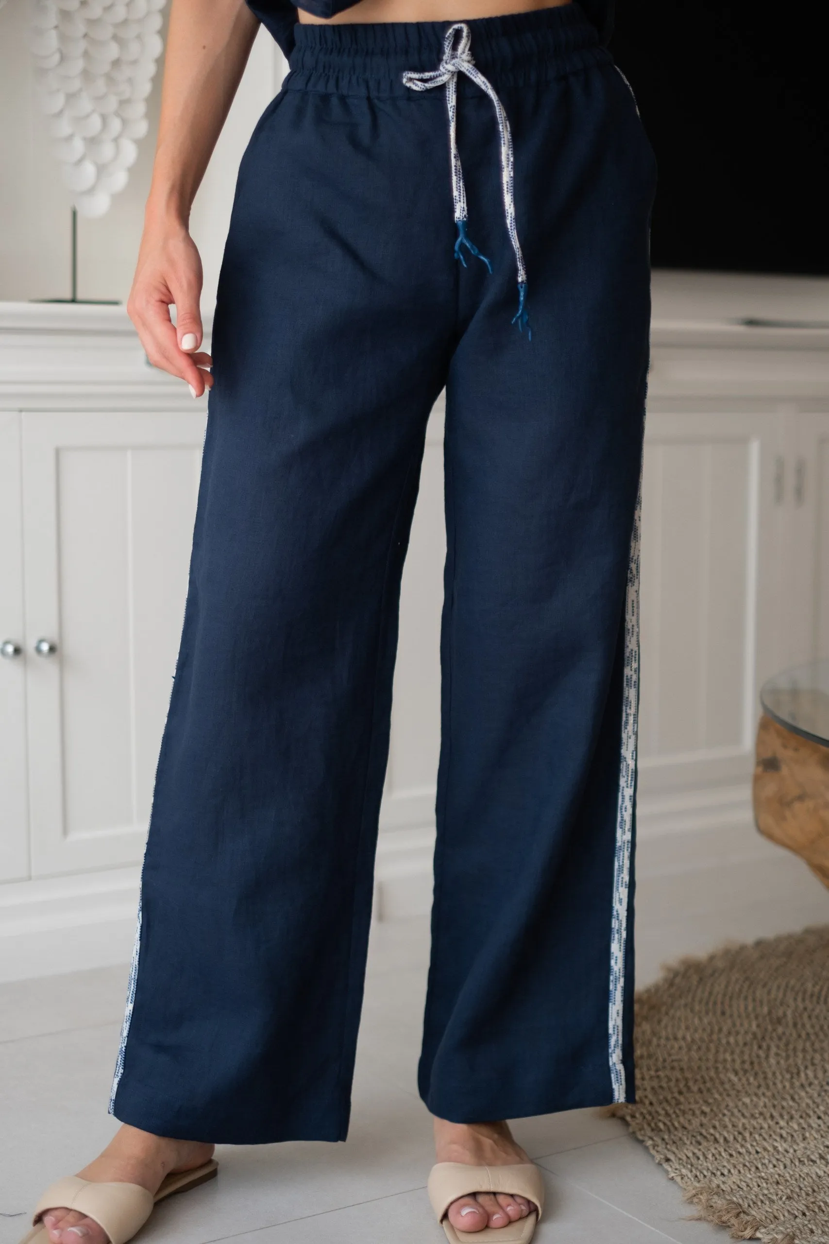 BEA TROUSERS- NAVY