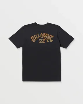 BILLABONG CAMO ARCH HI PREMIUM TEE - BLACK