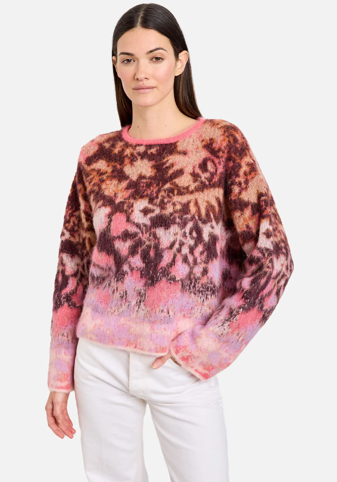 BLOOM MIST MOHAIR ALPACA SWEATER