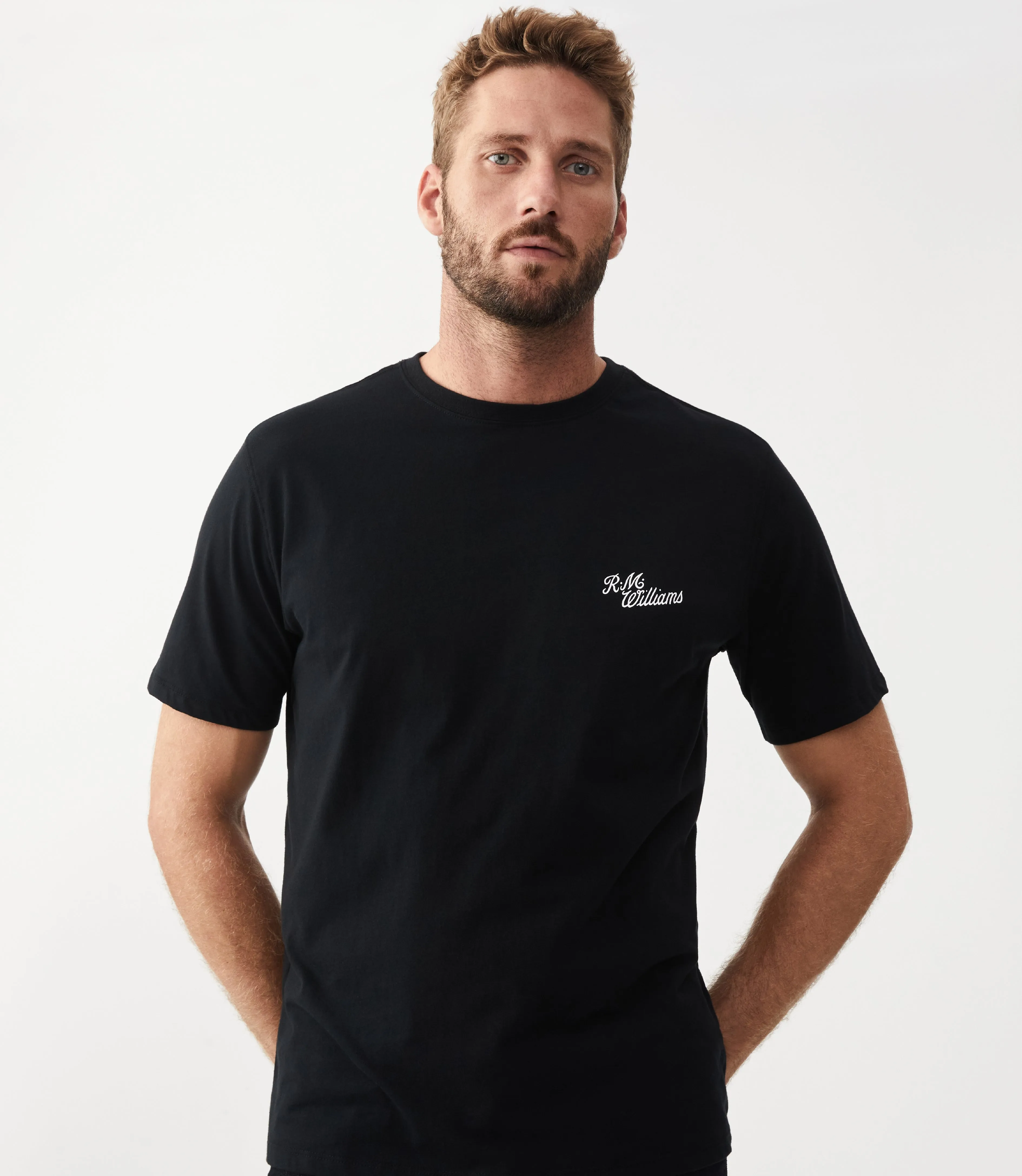 Byron Tee - Black/White