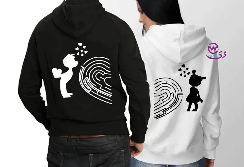 Couple hoodie-English Designs