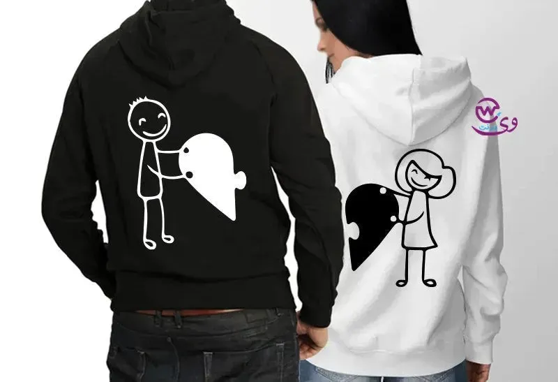 Couple hoodie-English Designs