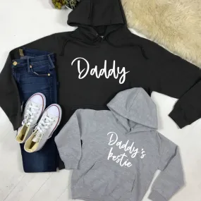 Daddy & Daddy's Bestie Chelsea Script Hoodies (MRK X)