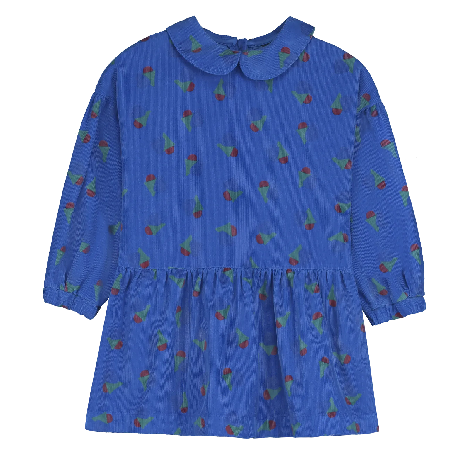 DR03-SHORT DRESS MATHS US-Fresh blue