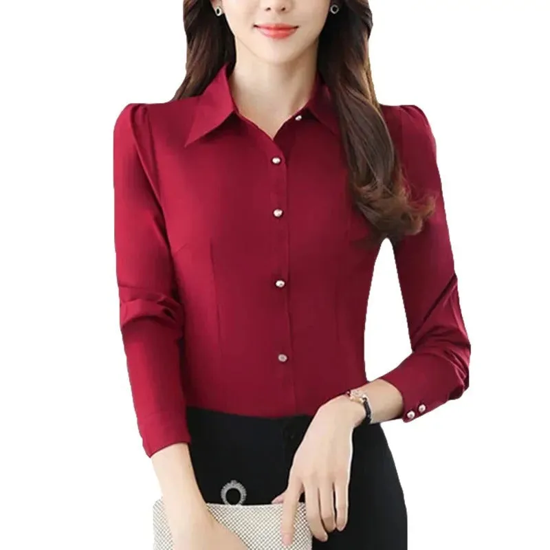 Elegant Slim Fit Formal Shirt for Women