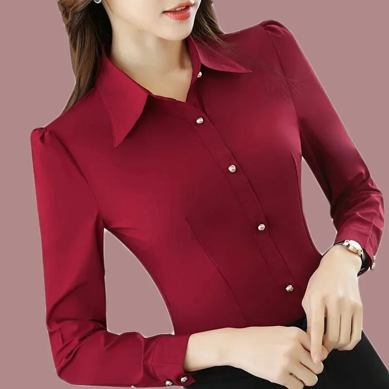 Elegant Slim Fit Formal Shirt for Women