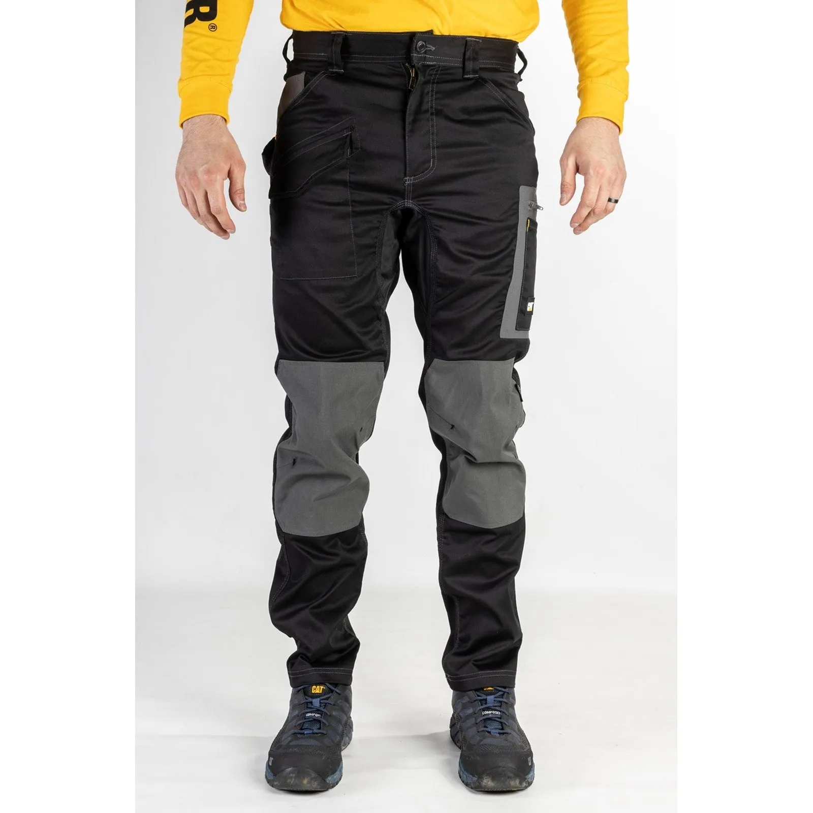 Essentials Stretch Cargo Trouser Black 38"