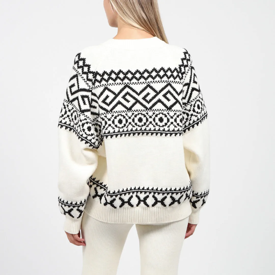 Fairisle Sweater 2.0 | Cream