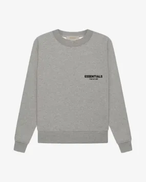 FOG ESSENTIALS SS22 DARK OATMEAL CREWNECK