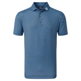 FootJoy Half Moon Geo Print Golf Polo Shirt 80013