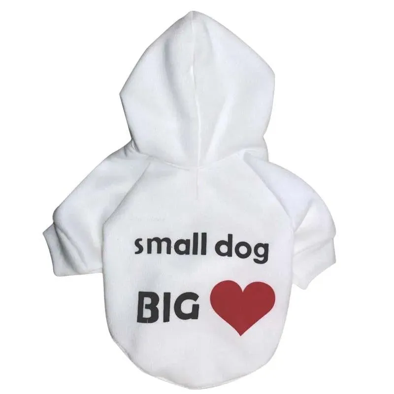 Funny and Trendy Text-Based Dog Hoodies