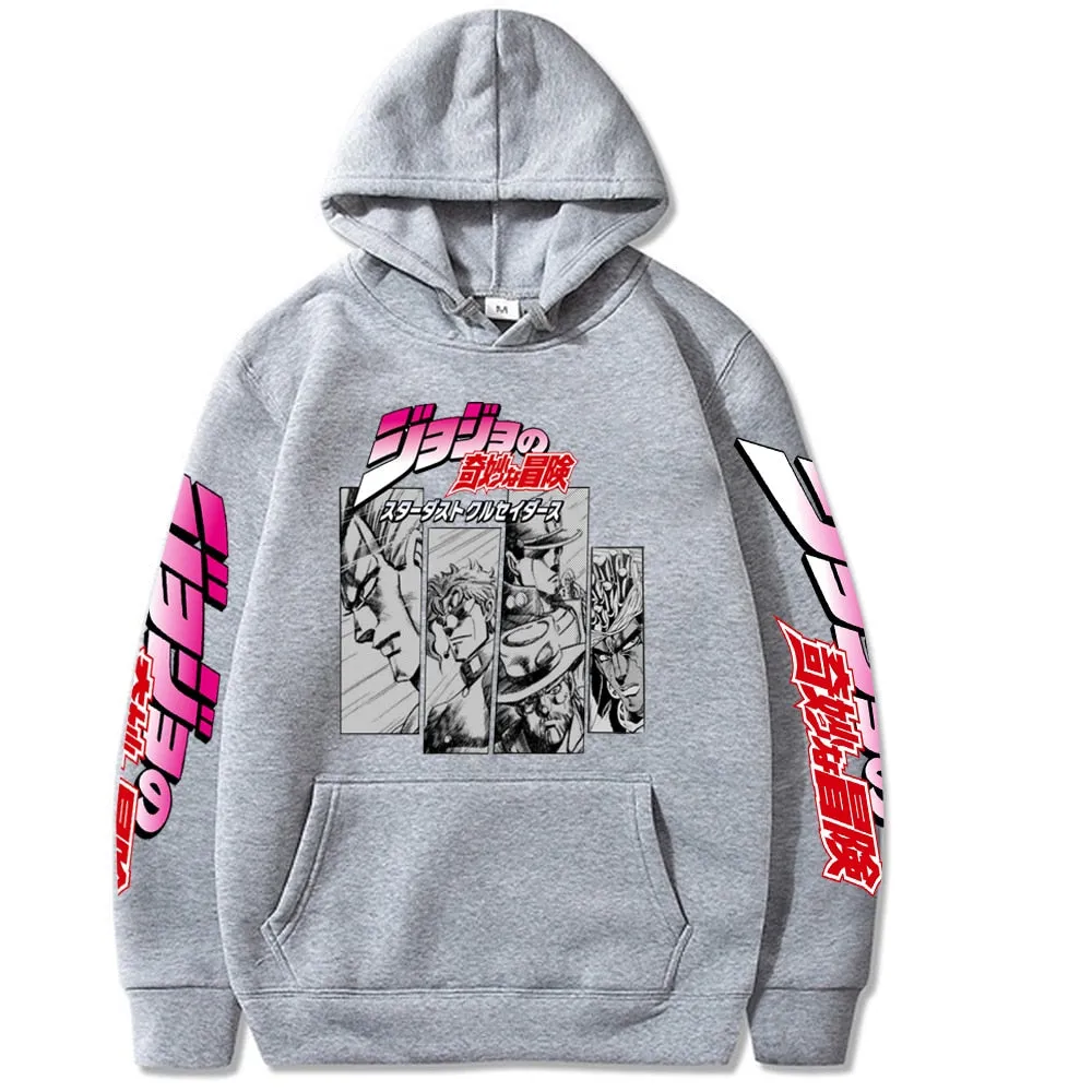 Hoodie JoJo's Bizarre Adventure (Colours Available )