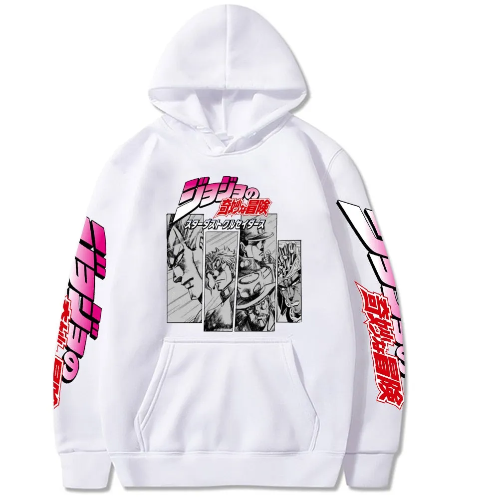 Hoodie JoJo's Bizarre Adventure (Colours Available )