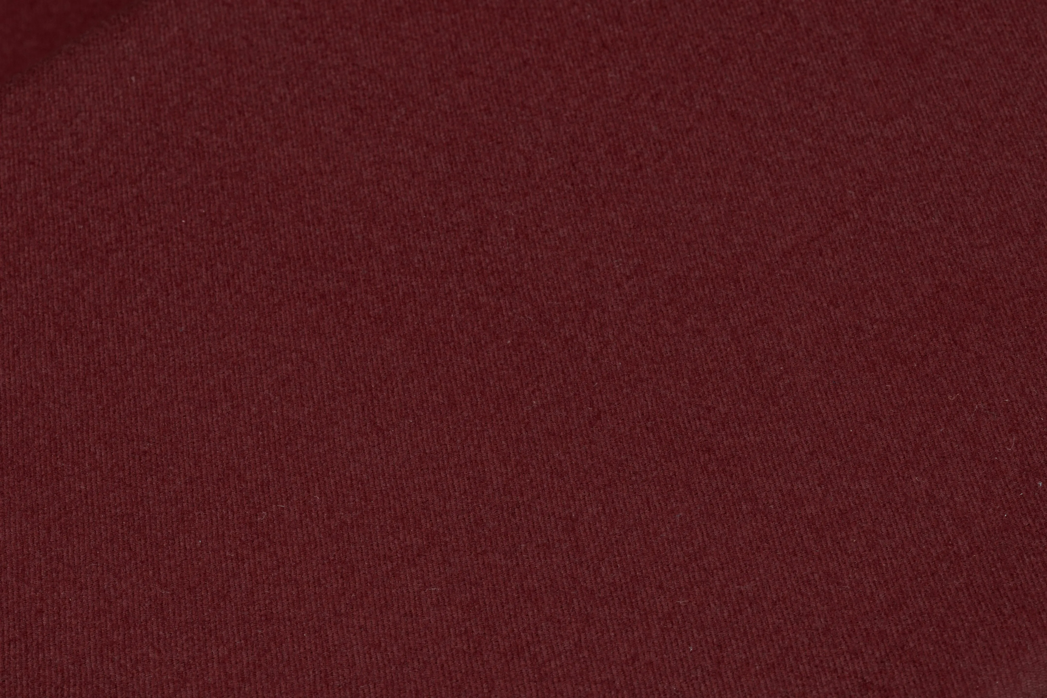 Italian Wool Cashmere Flannel - Burgundy