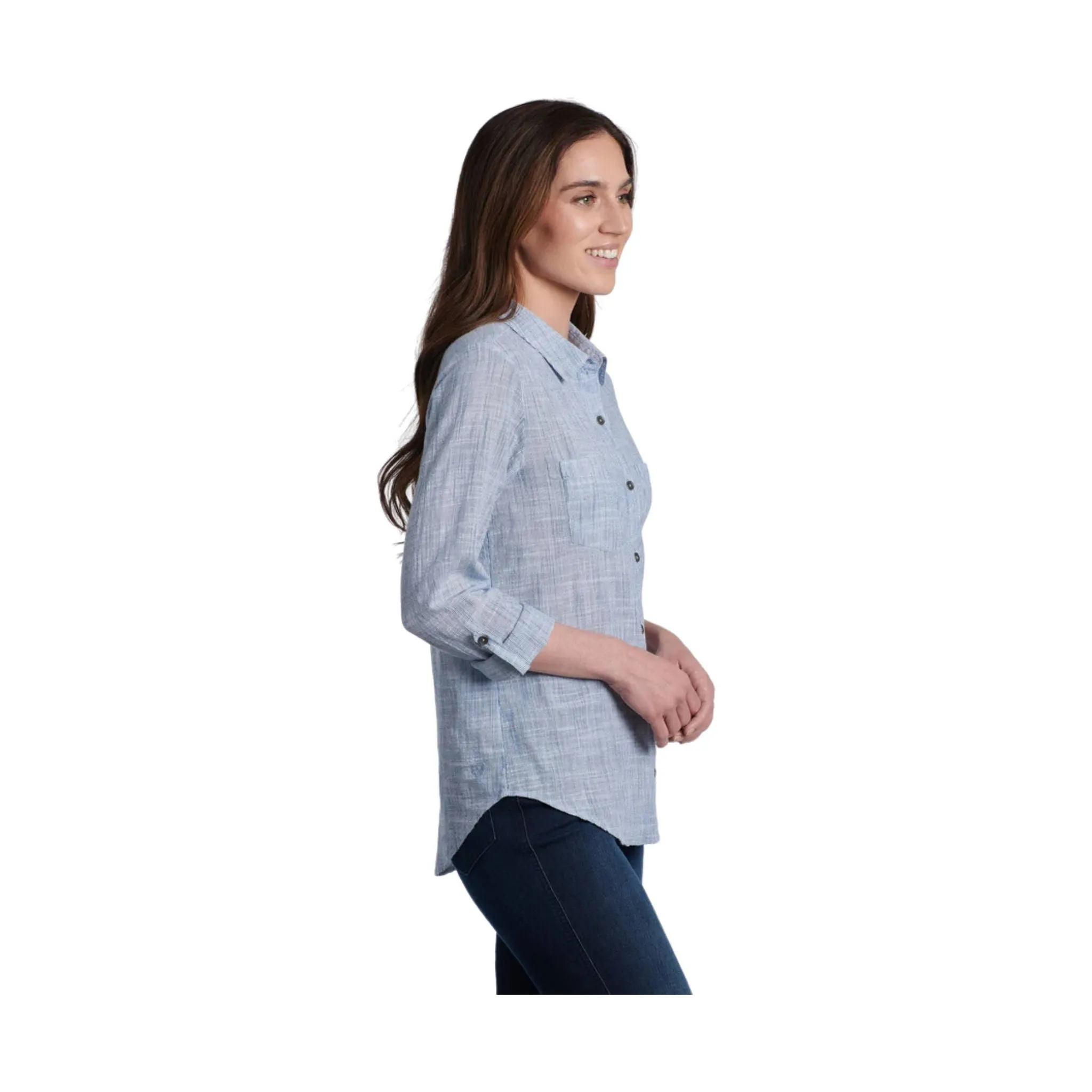 Kuhl Women's Adele Long Sleeve - Storm Blue