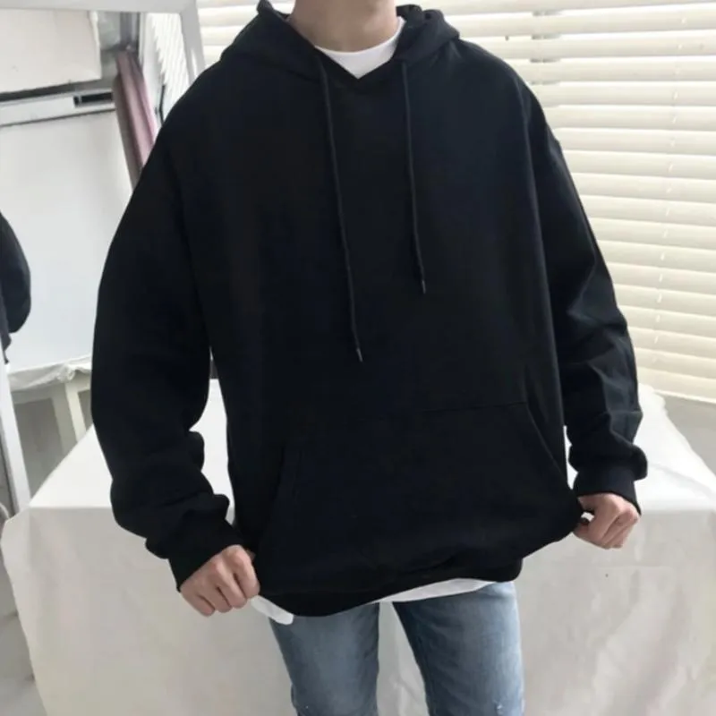 Men's Autumn Fleece Warm Loose Hoodie