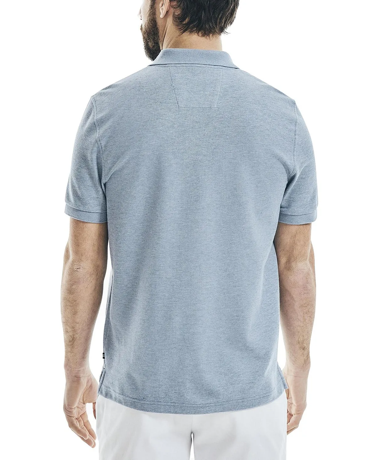 Men's regular fit polo shirt made from environmentally friendly Nautica materials, multi