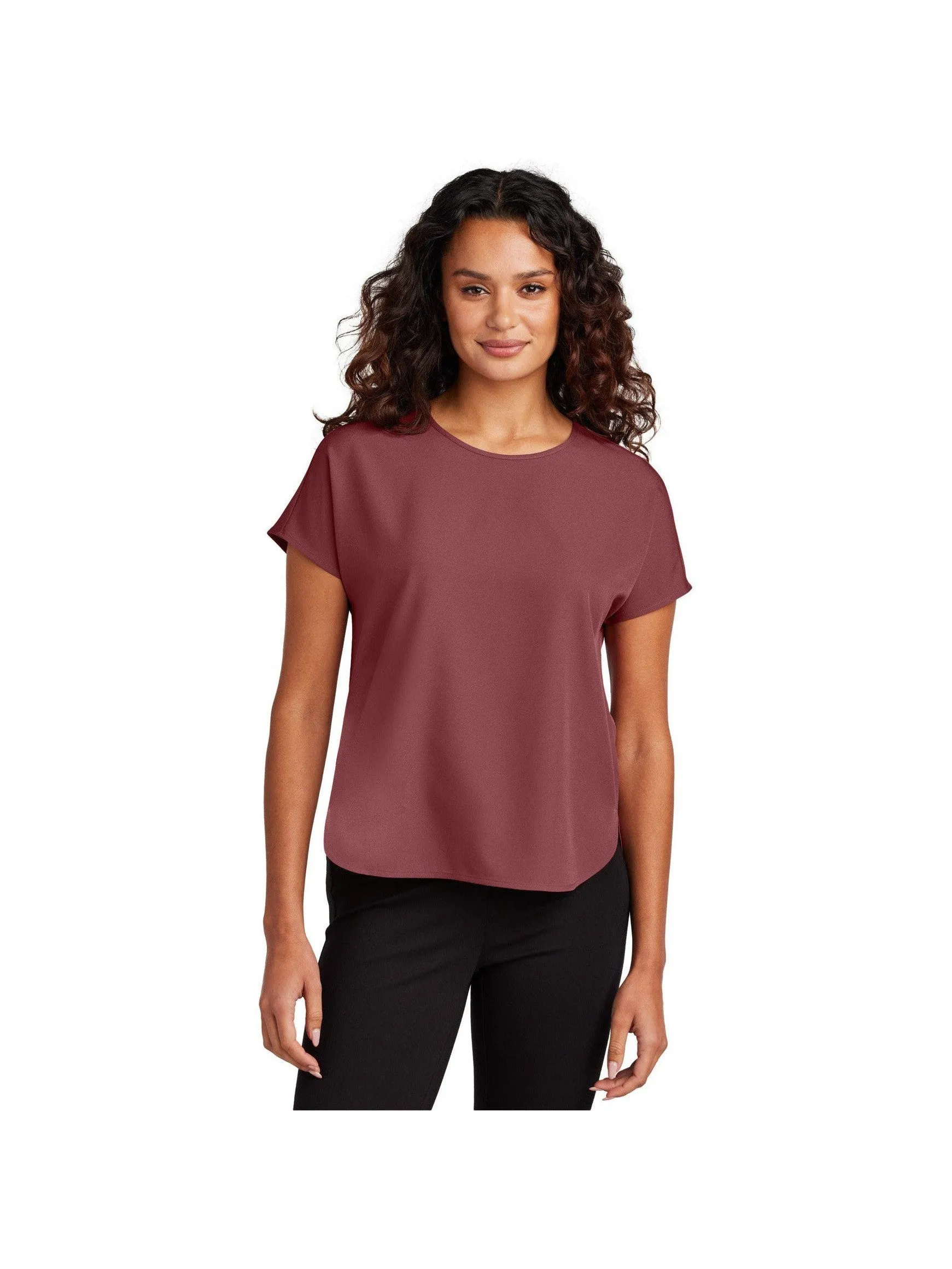 Mercer Mettle Ladies Stretch Crepe Crew