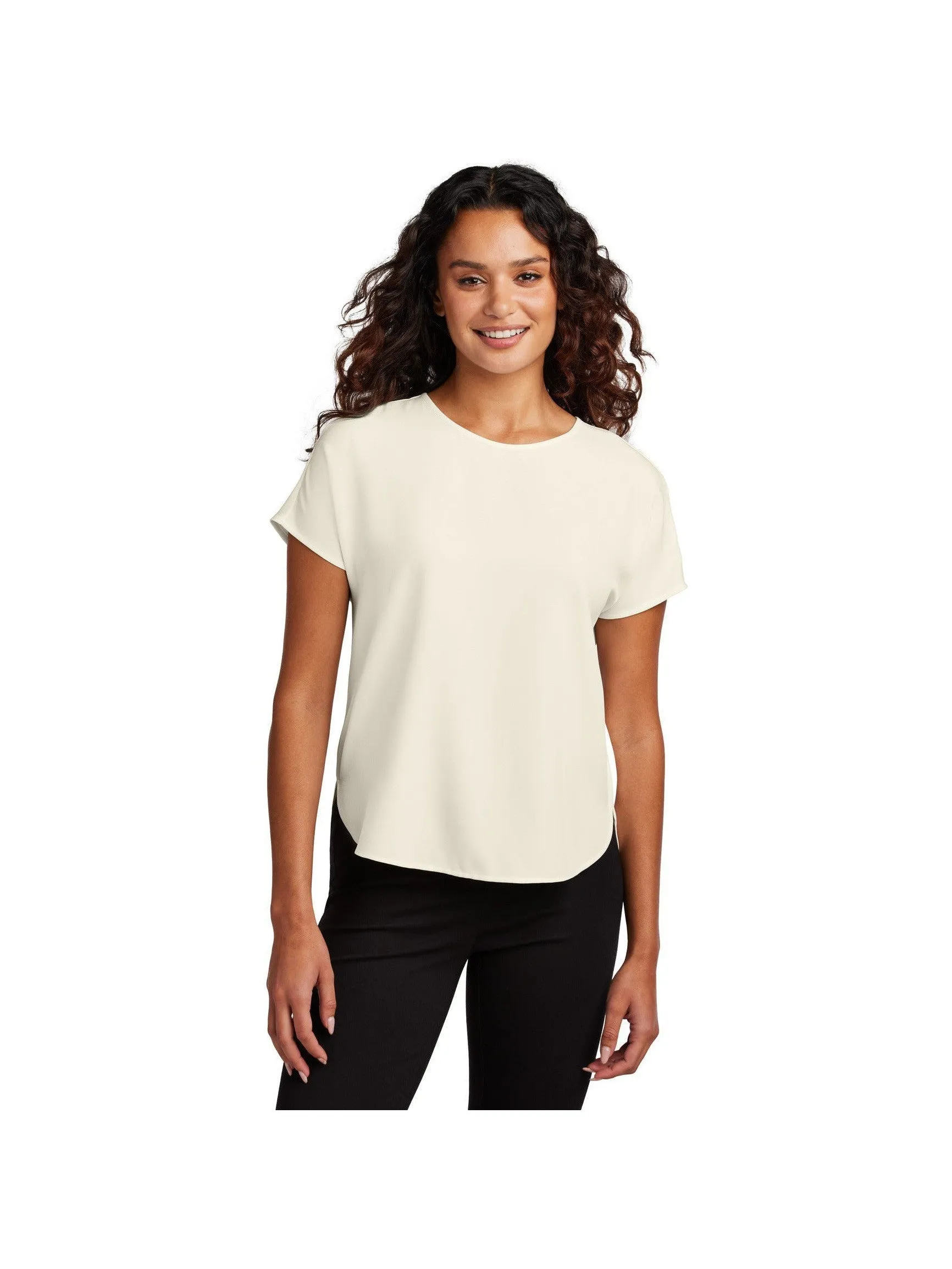 Mercer Mettle Ladies Stretch Crepe Crew