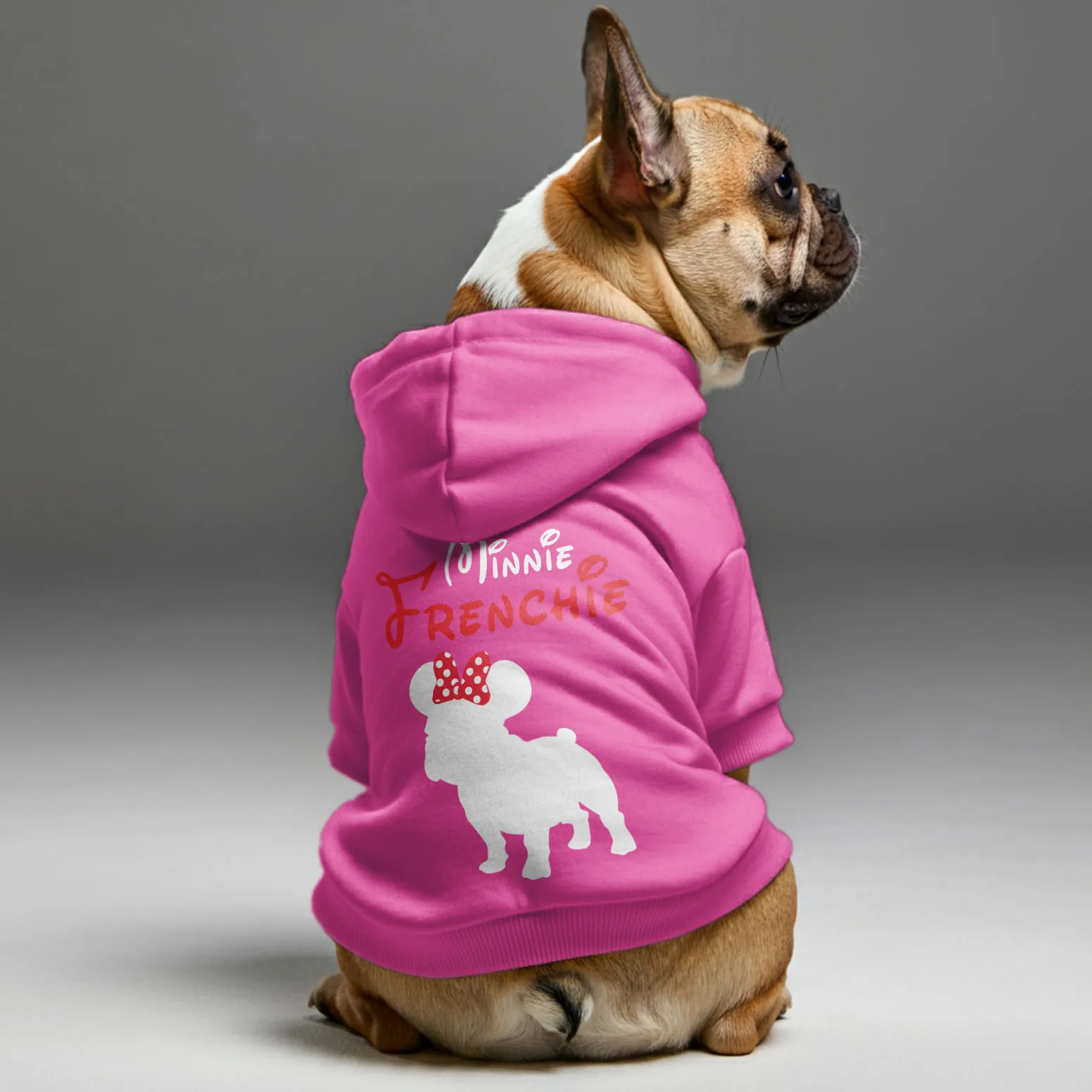 Minnie Frenchie - Personalized French Bulldog Hoodies with Funny Quotes – Stylish, Cozy, and Premium 100% Cotton