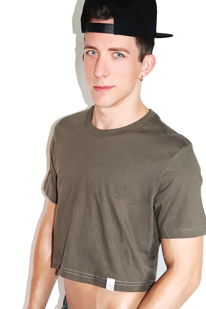 Multipack-Core Crop Tees-Military