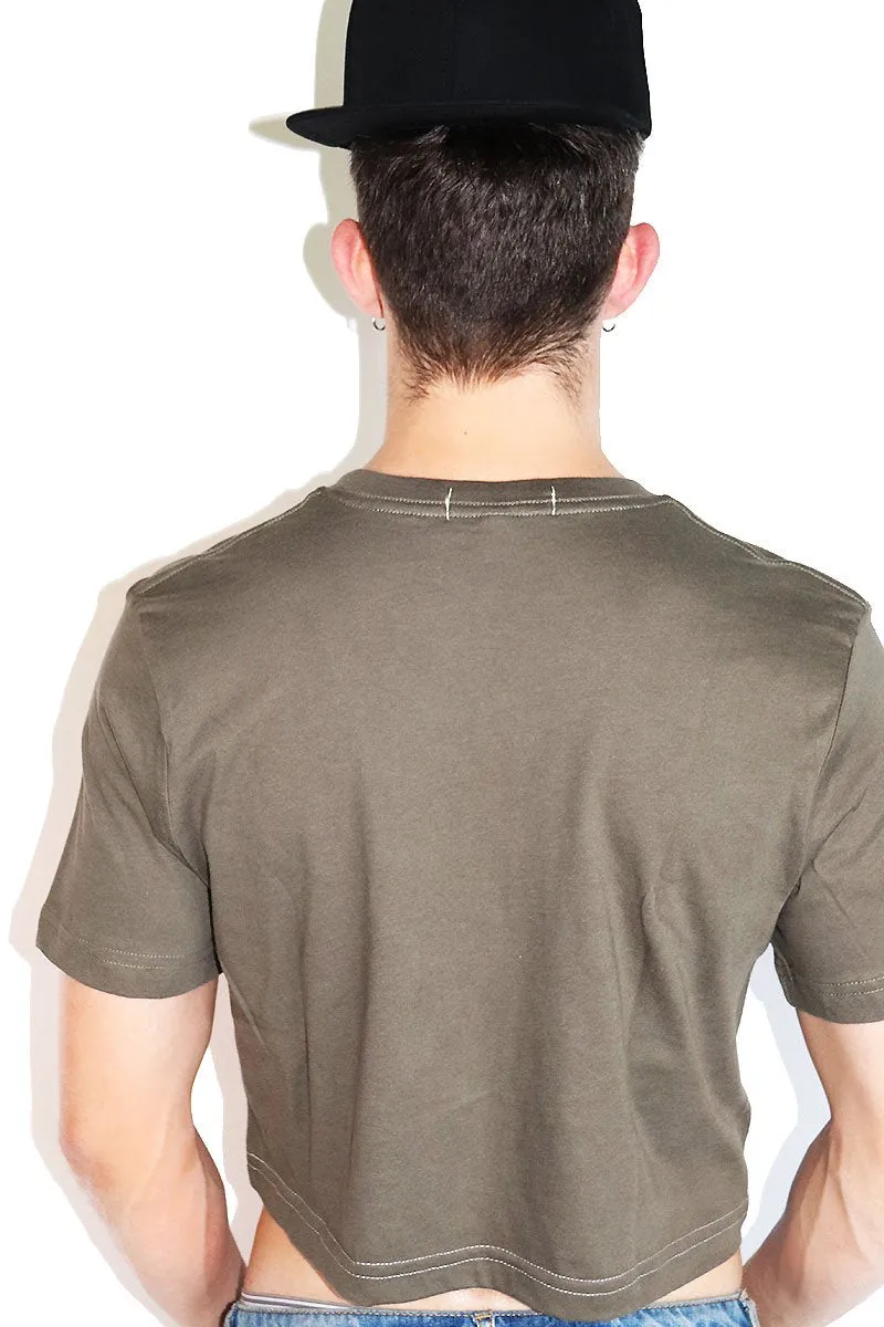 Multipack-Core Crop Tees-Military