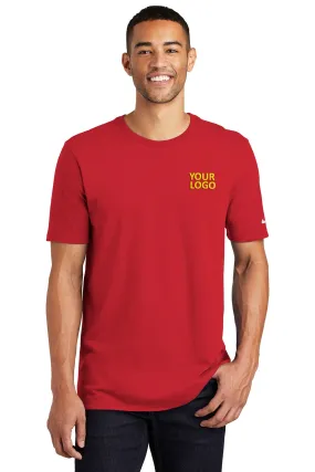 Nike Core Cotton Custom Tees, Gym Red