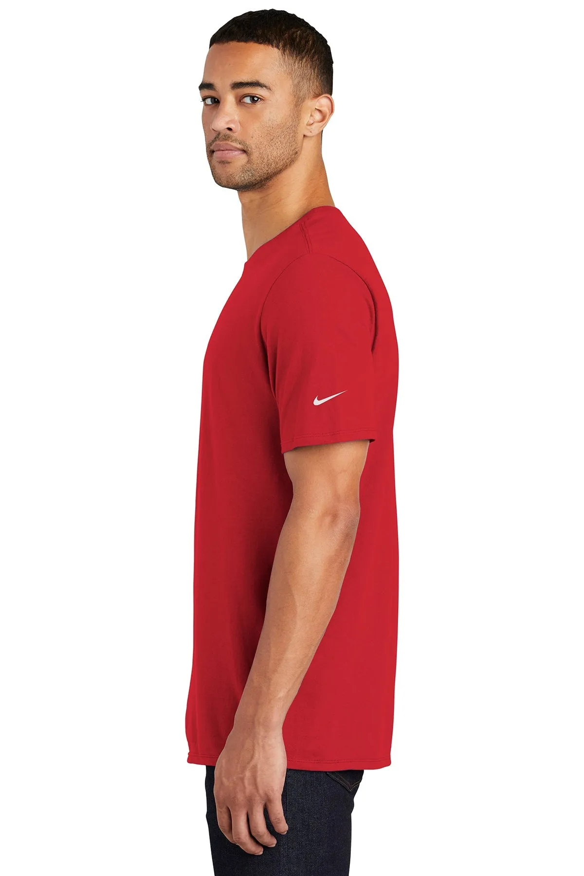 Nike Core Cotton Custom Tees, Gym Red