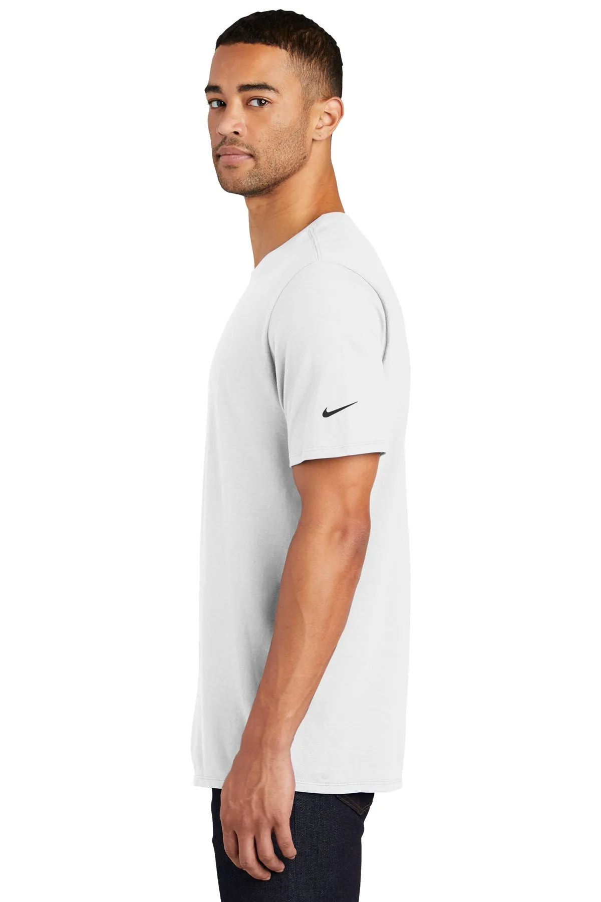 Nike Core Cotton Custom Tees, White