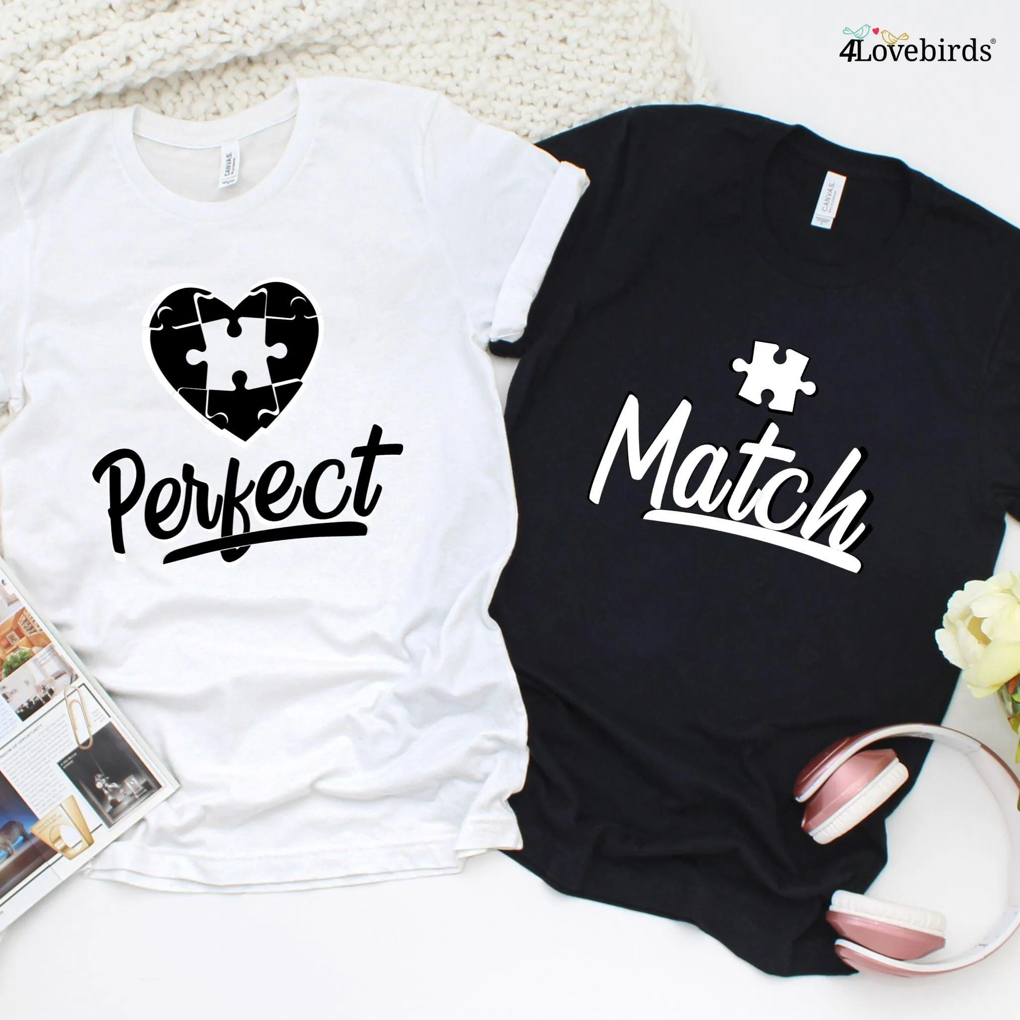 Perfect Match Puzzle Outfits for Couples - The Missing Piece