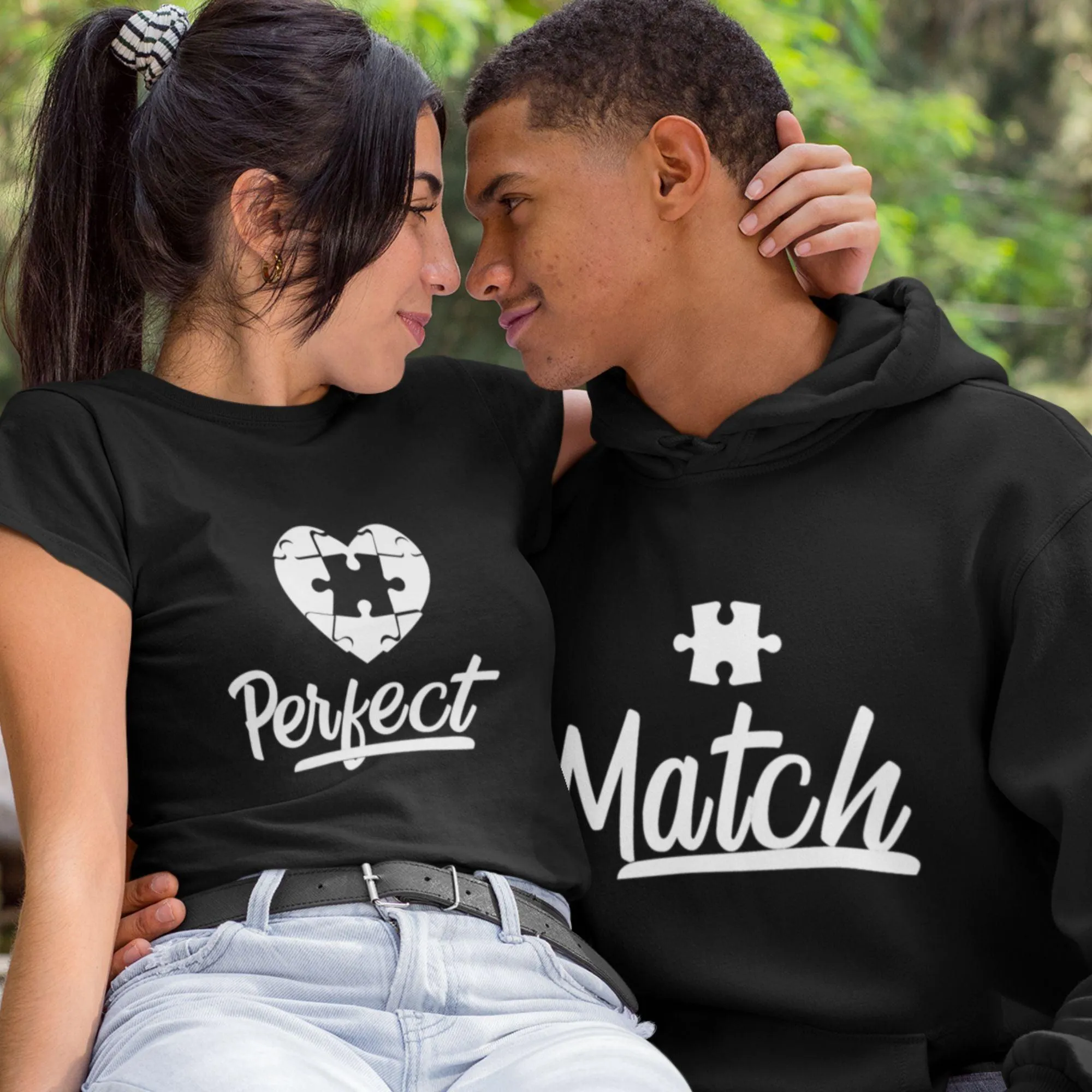 Perfect Match Puzzle Outfits for Couples - The Missing Piece