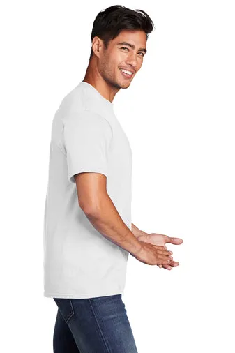 Port & Company® Core Cotton Tee - White