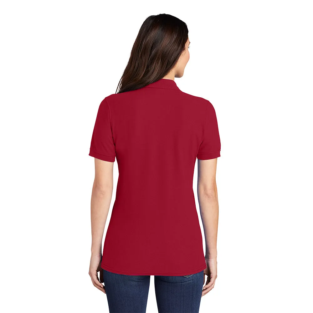 Port & Company® Ladies Core Blend Pique Polo - Red