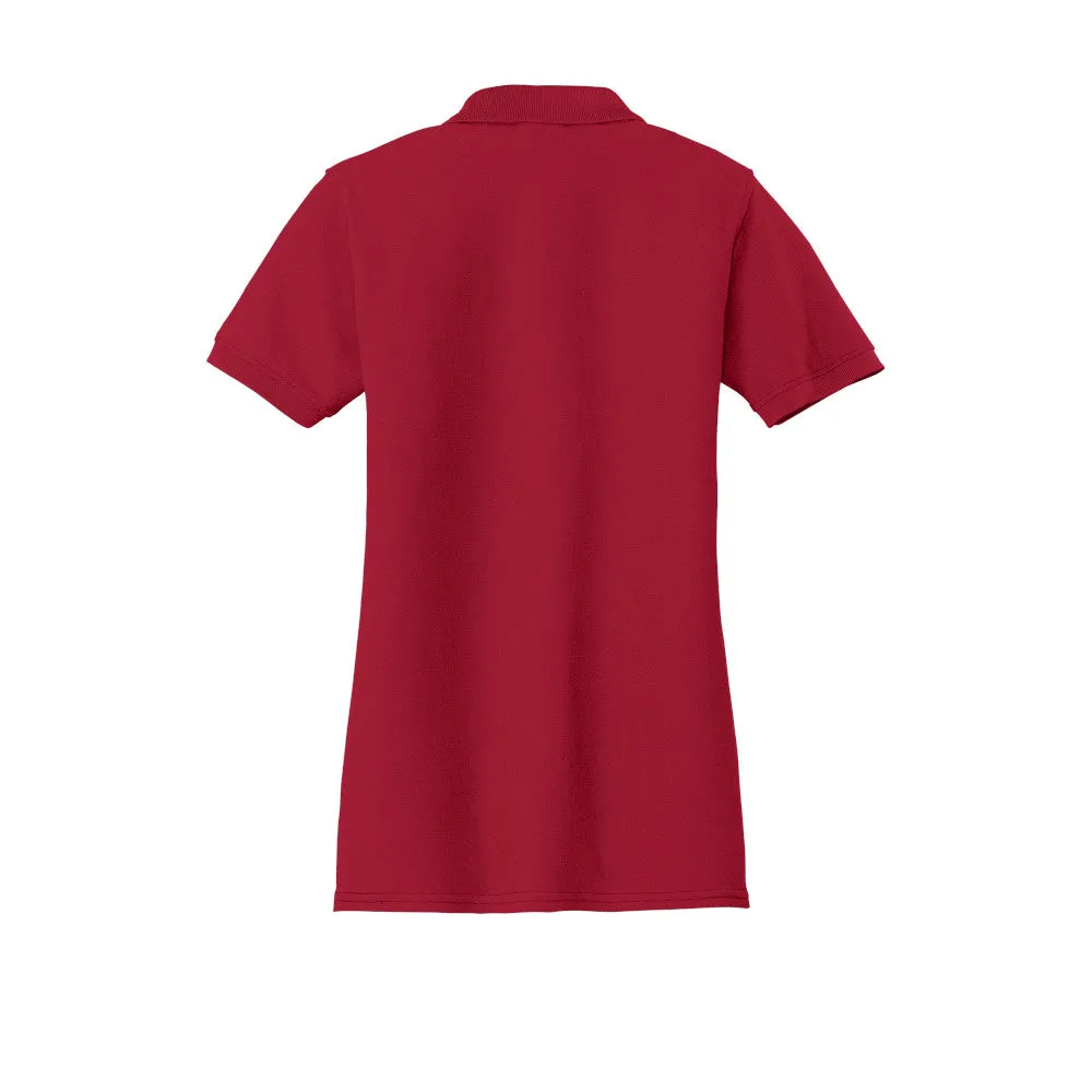 Port & Company® Ladies Core Blend Pique Polo - Red