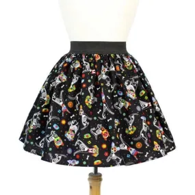 "Lindy" Day of the Dead Dog Skirt