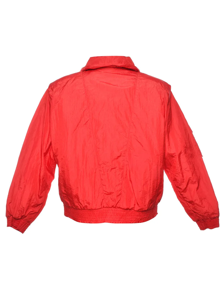 Red Classic Nylon Jacket - L