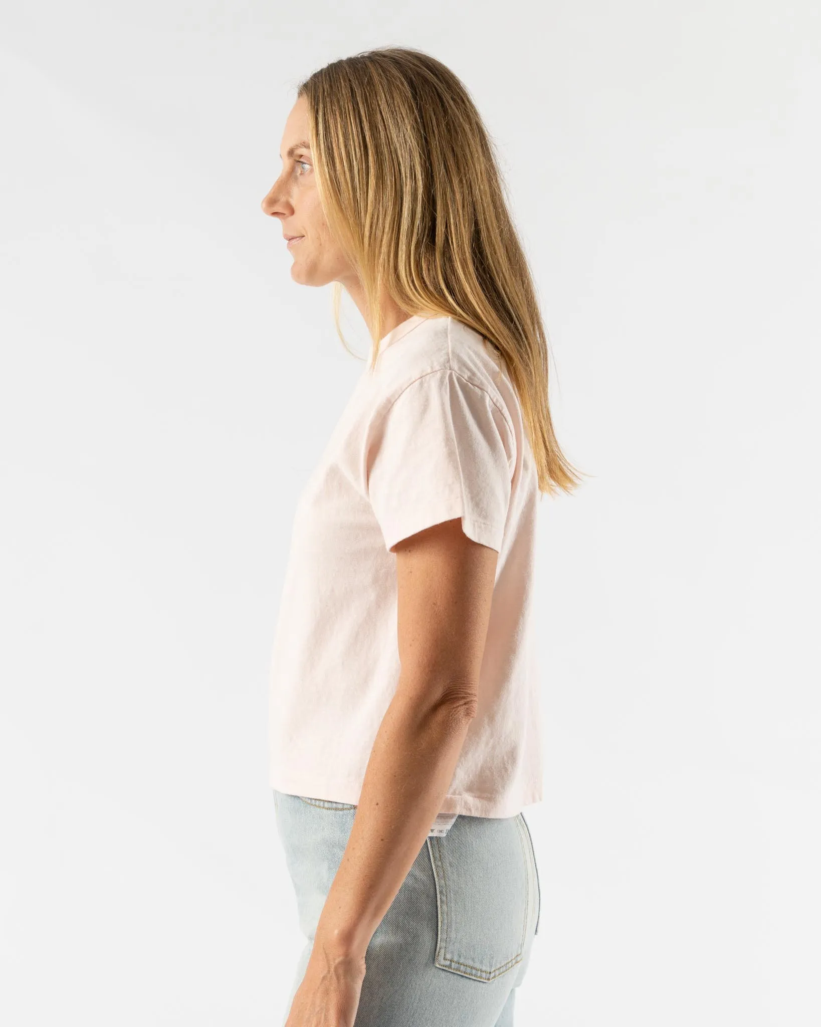 Sunray Spirit Hi'Aka Short Sleeve T-Shirt in Mauve Chalk