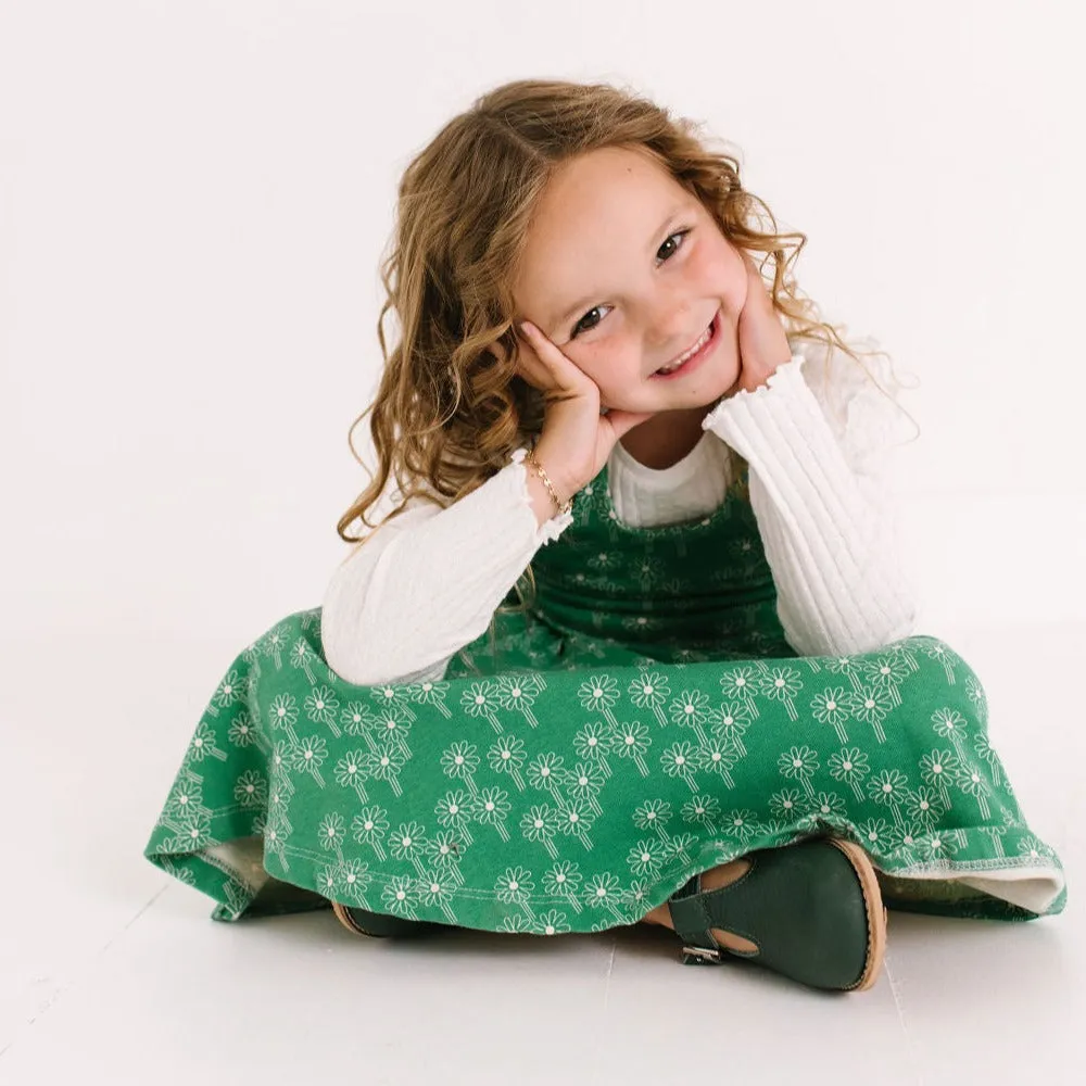 The Pinafore Dress in Fresh Fields