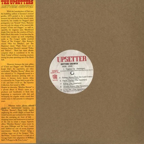 The Upsetters - Rhythm Shower  (New Vinyl LP)