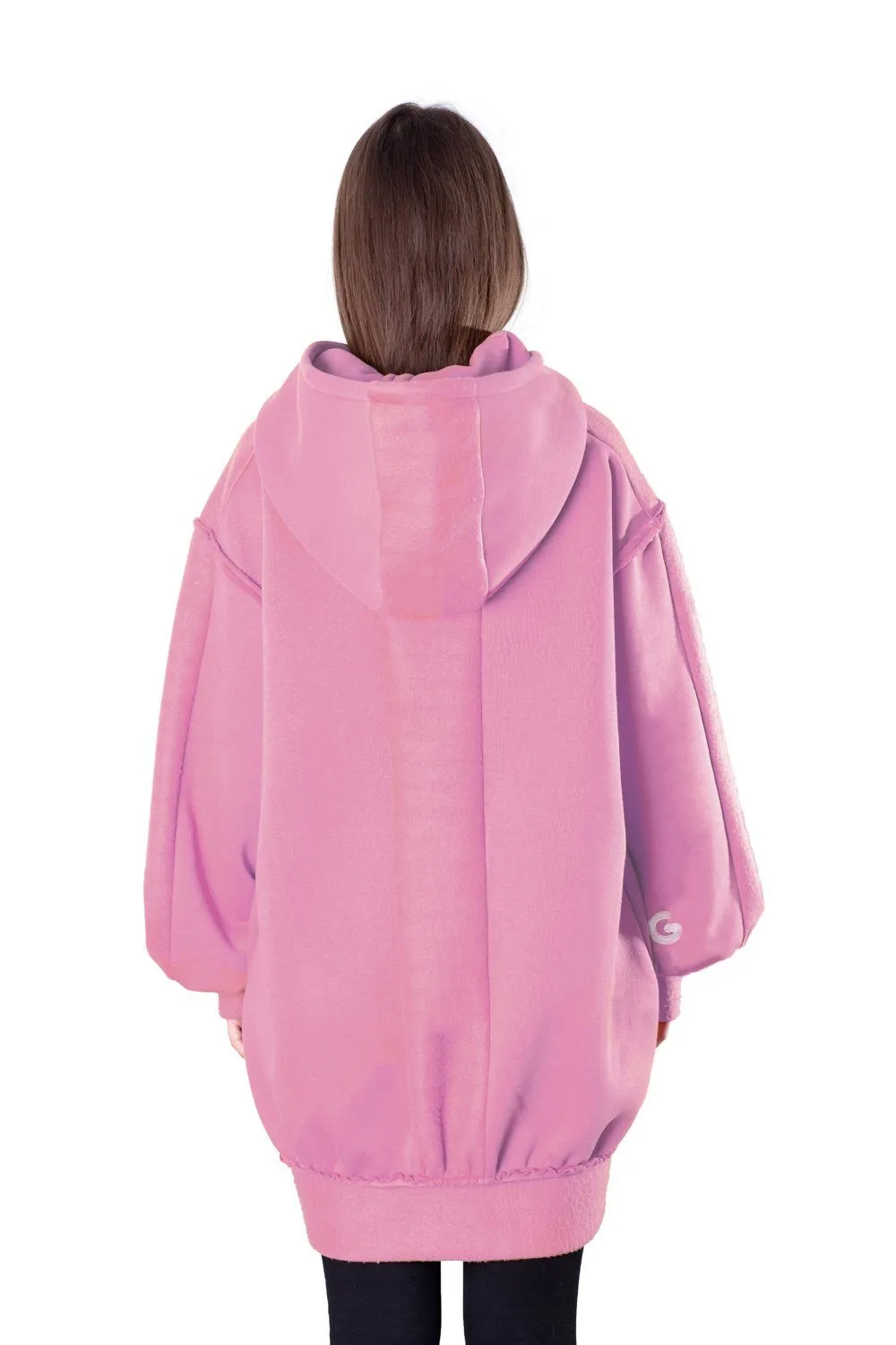 TheG Fresh Oversize Hoody Woman // old pink