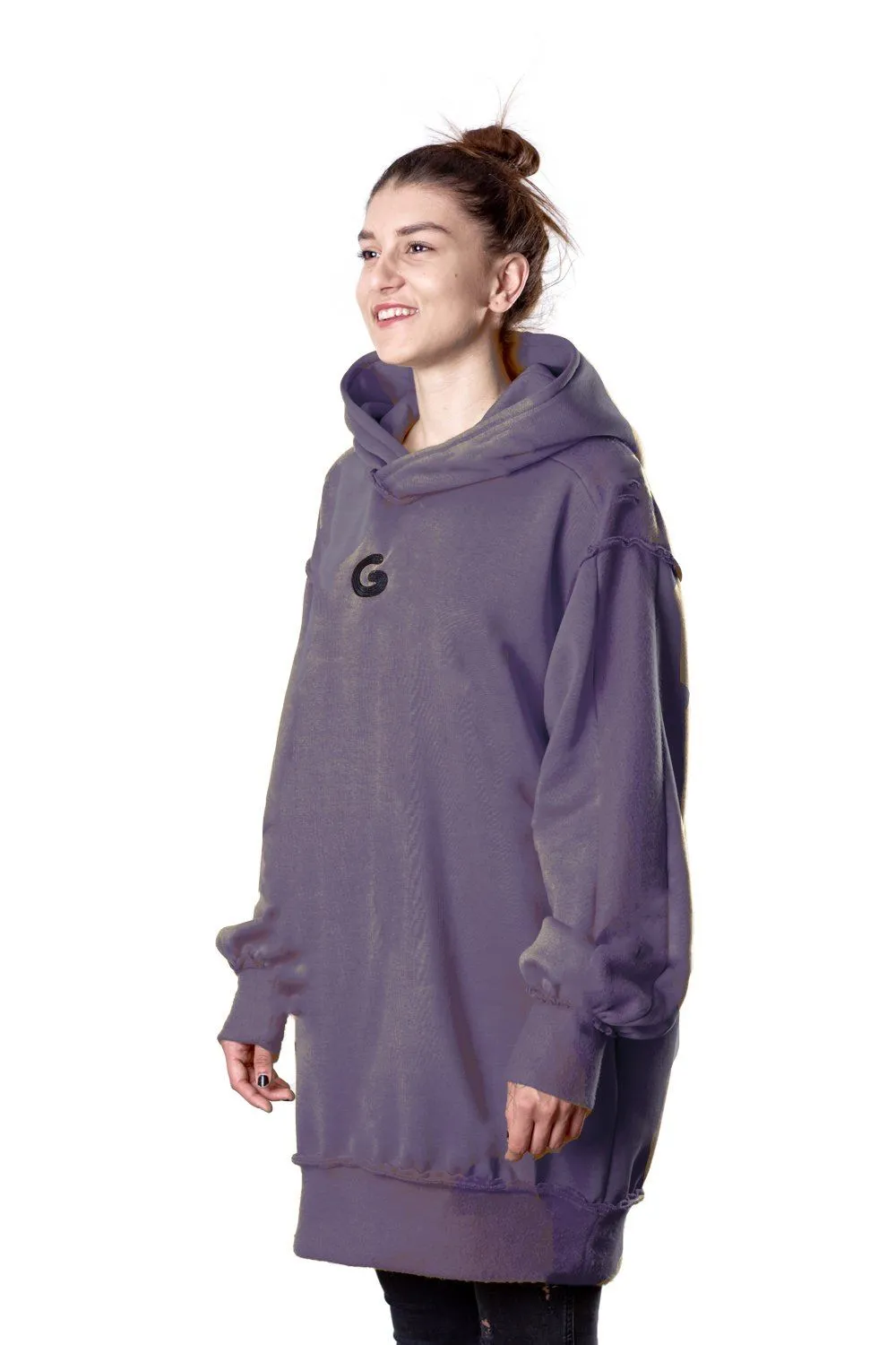 TheG Fresh Oversize Hoody Woman // violet