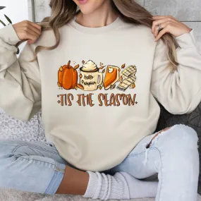 Tis the Season Fall Crewneck Sweatshirt