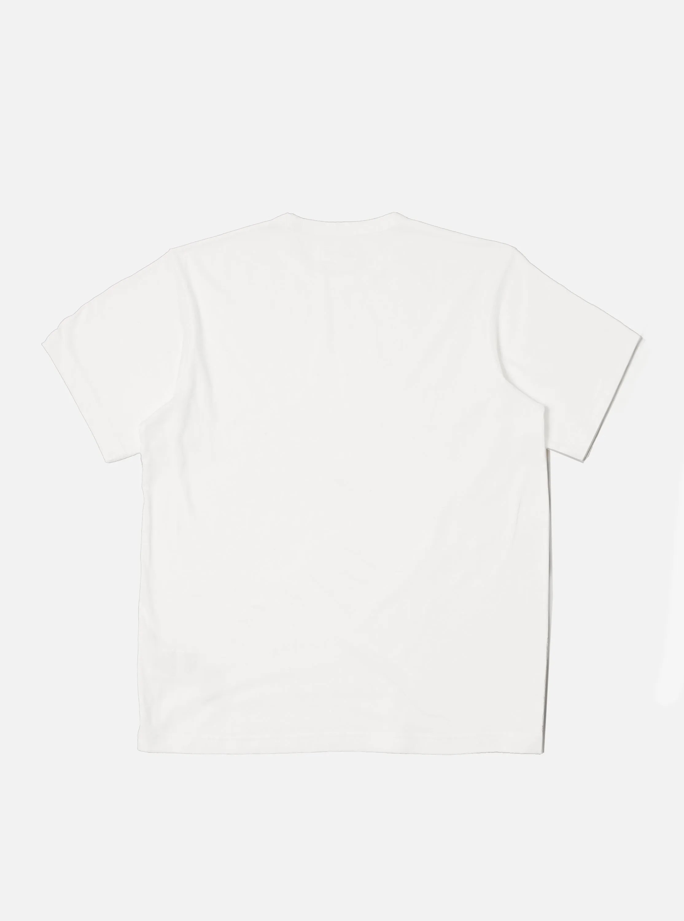 Universal Works Core Tee in Ecru Single Jersey